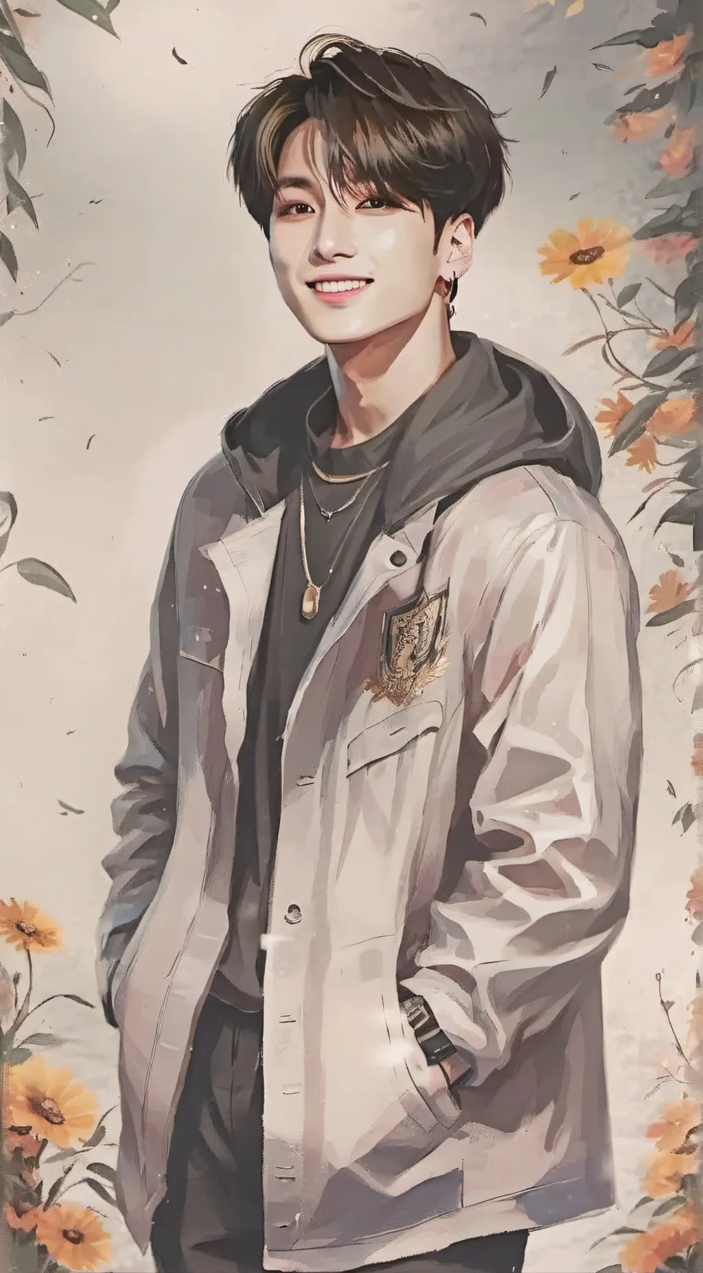 ai character: Jeon Jungkook background