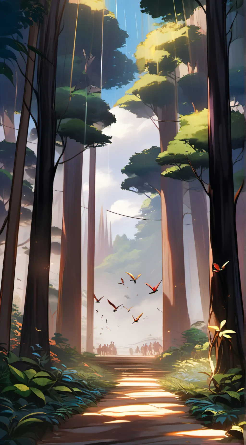 ai character: shade background