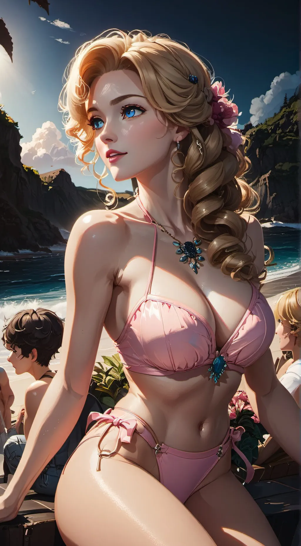 ai character: Valeria Jade background