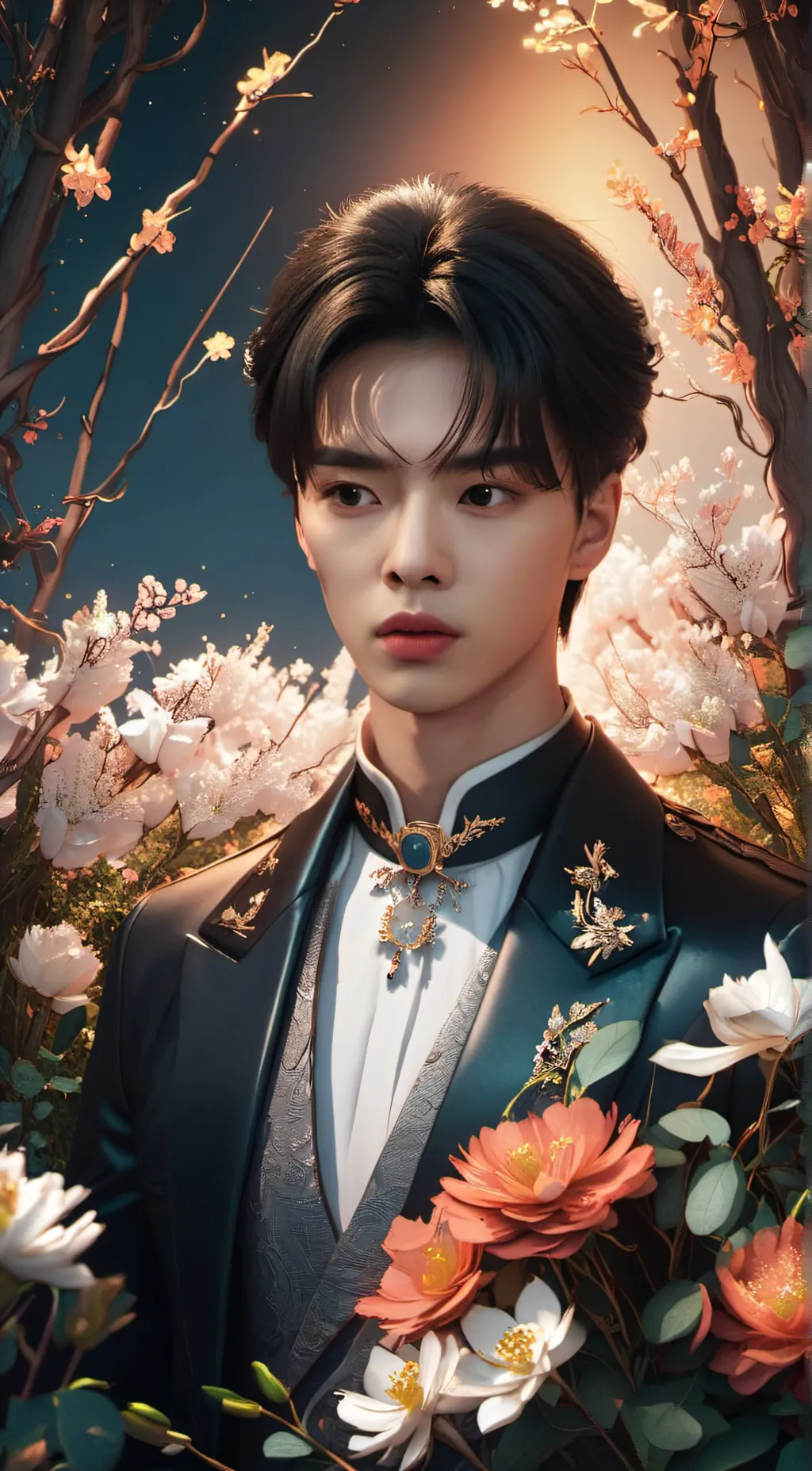 ai character: prince zhen chan  background