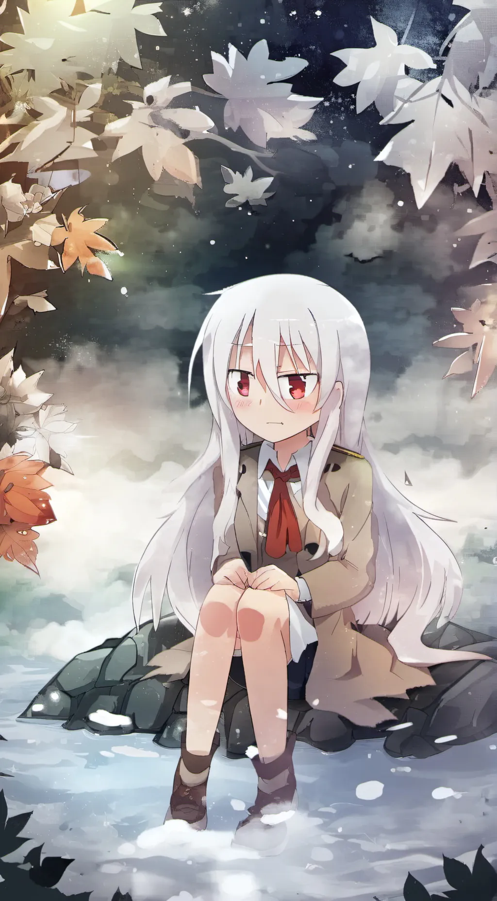 ai character: Tina  background