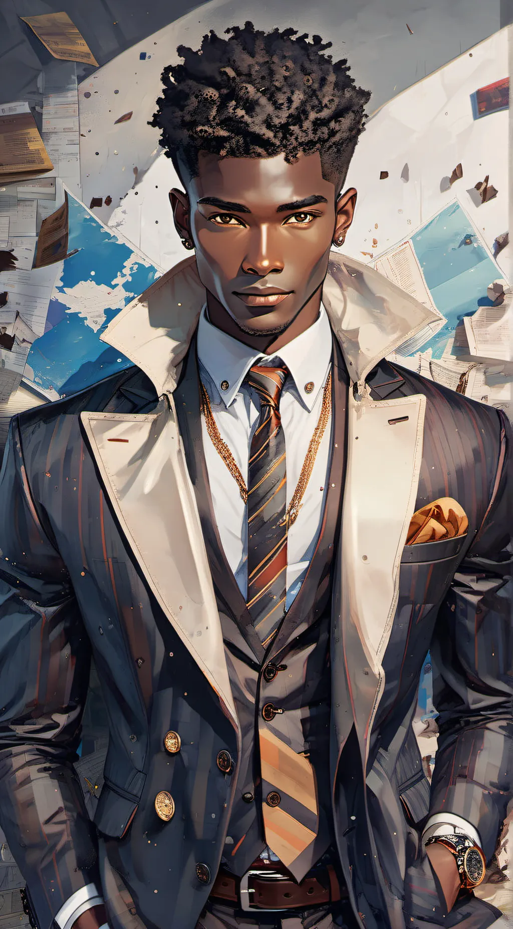 ai character: Terrik background