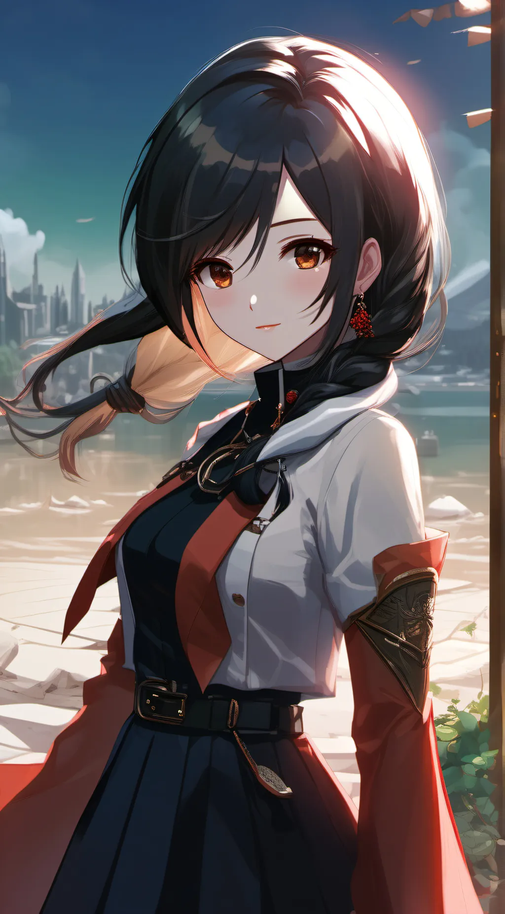 ai character: DEO  background