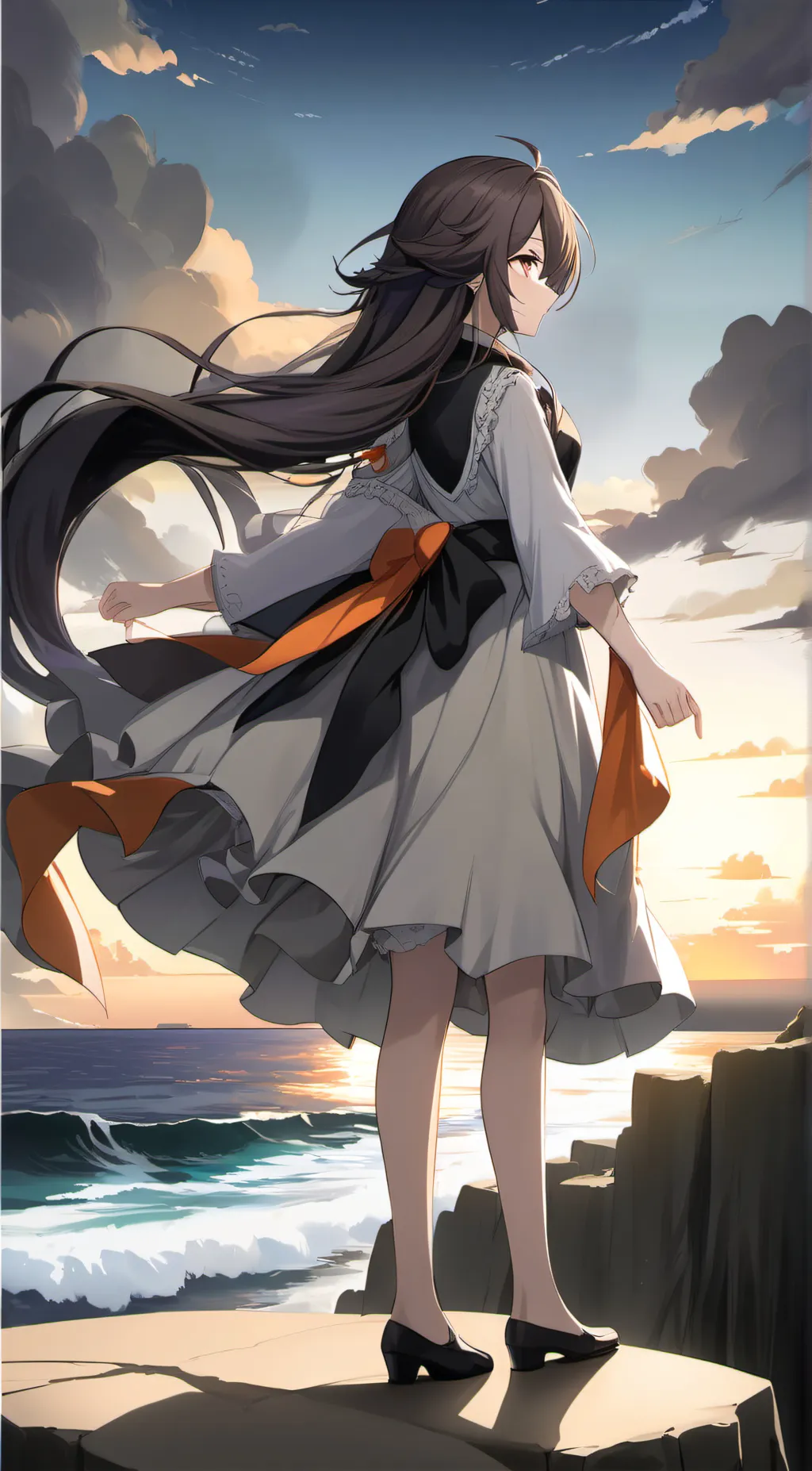 ai character: allinah  background