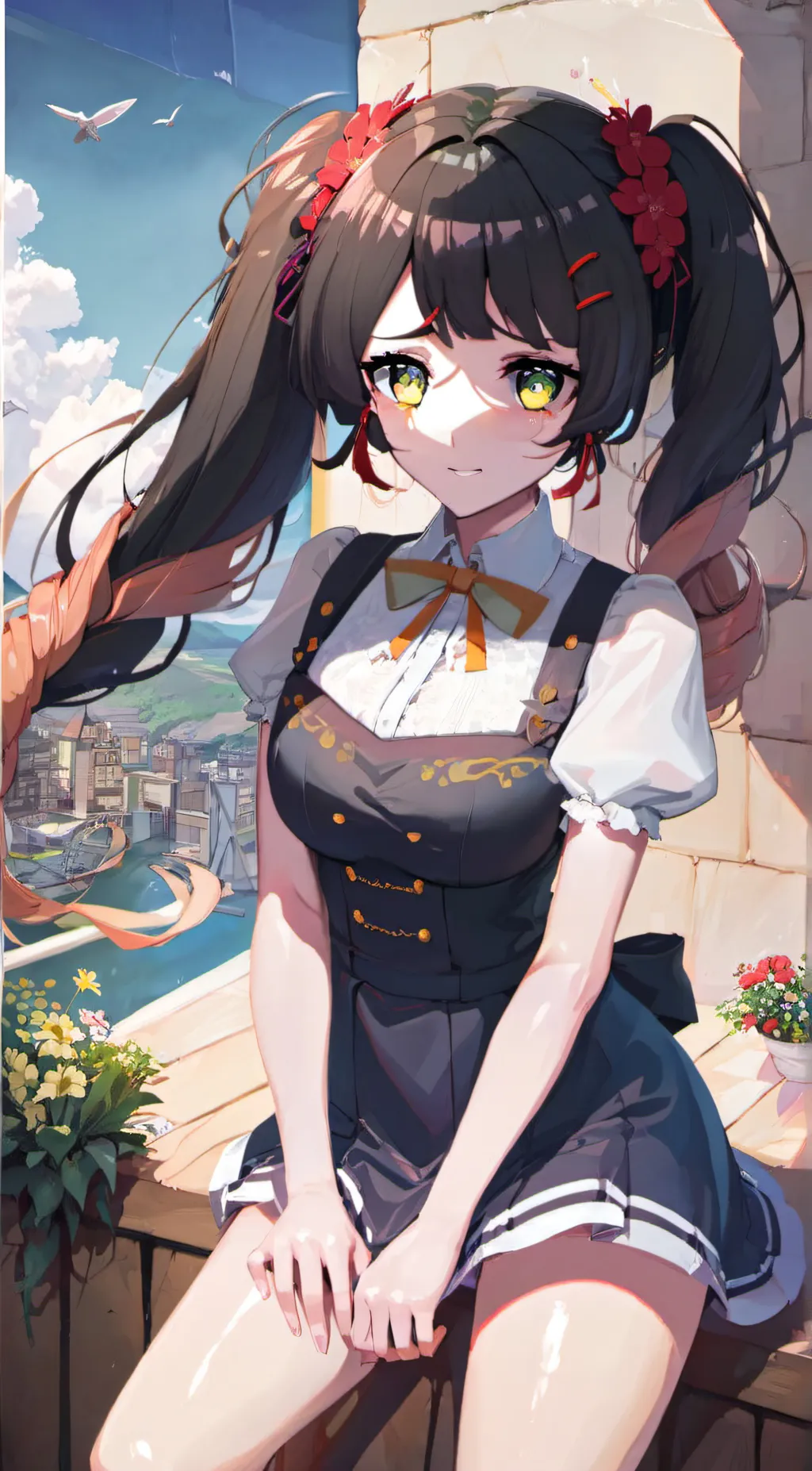 ai character: Angela background