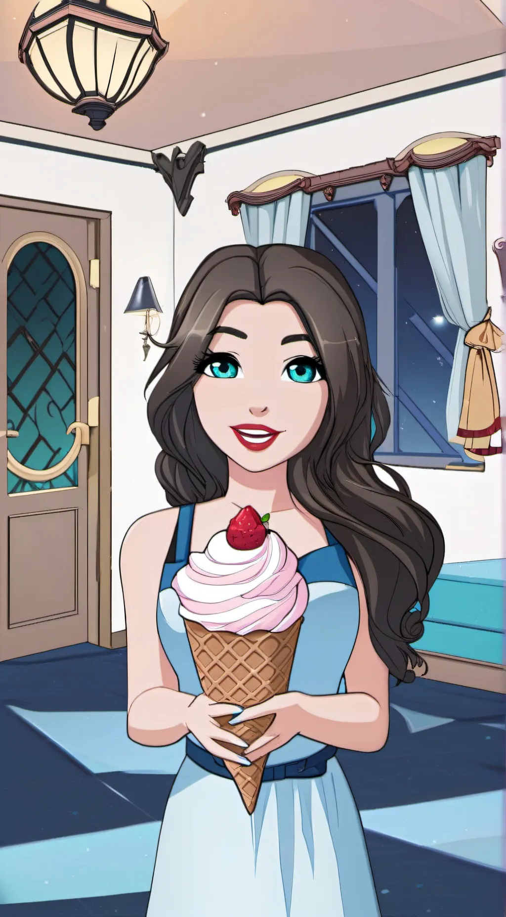 ai character: Bailey  Mathews  background