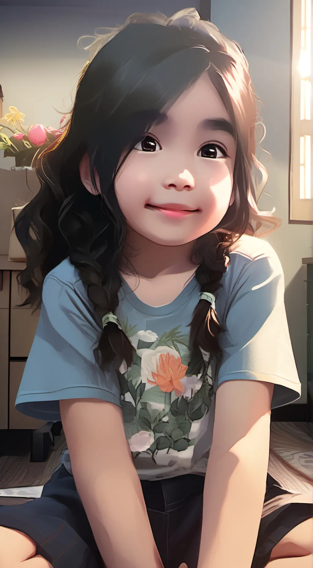 ai character: Lola background