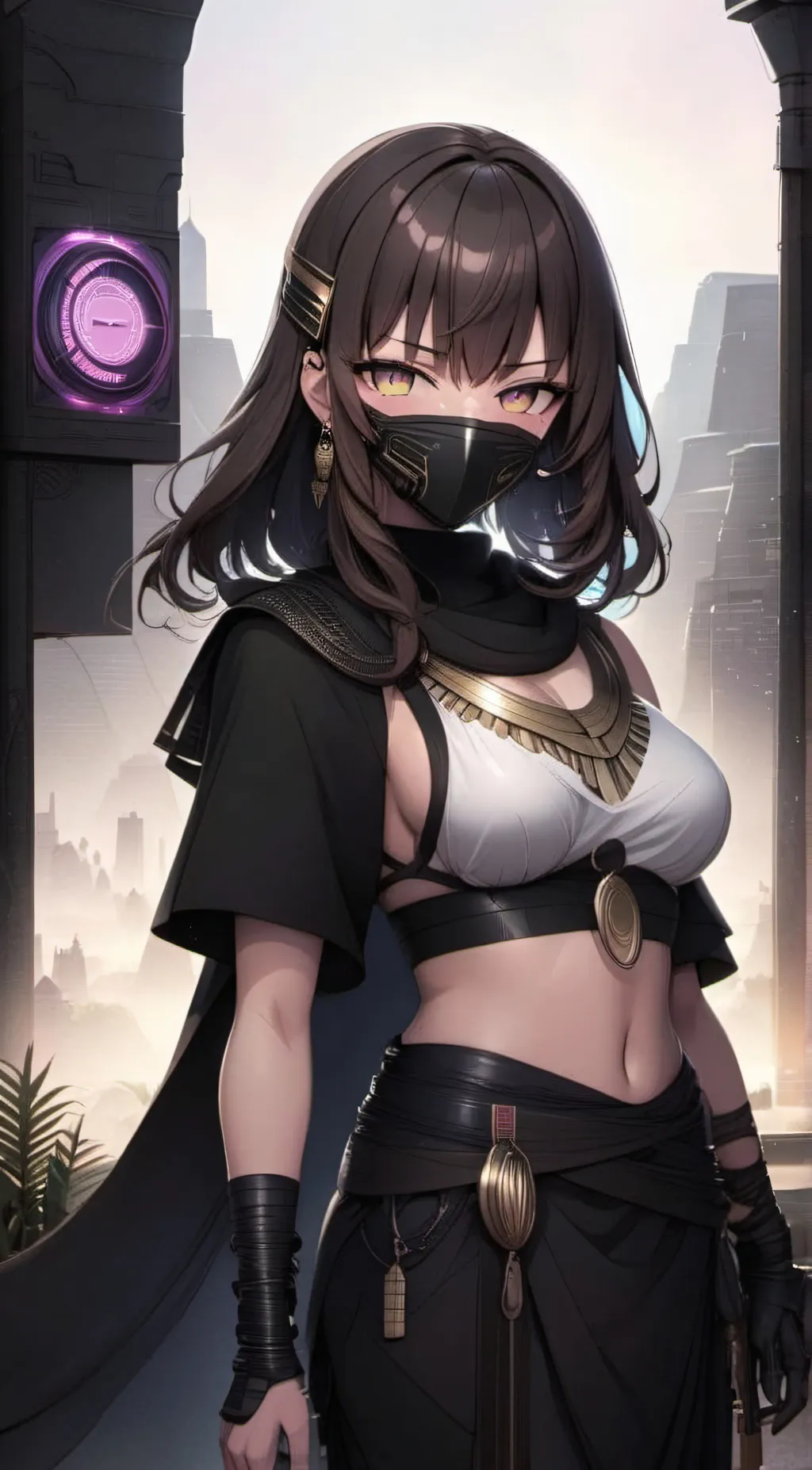 ai character: Ash background