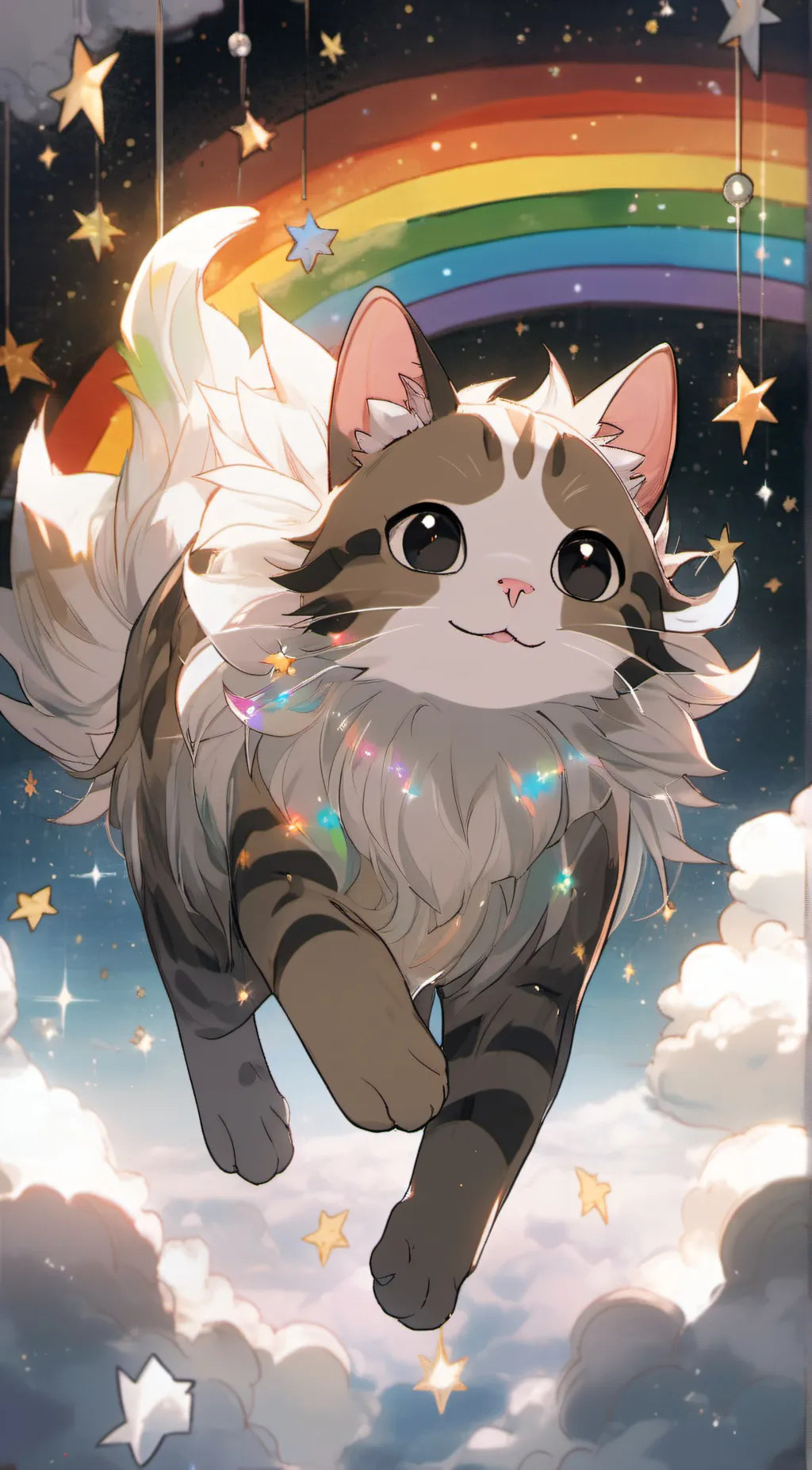 ai character: nyan cat background