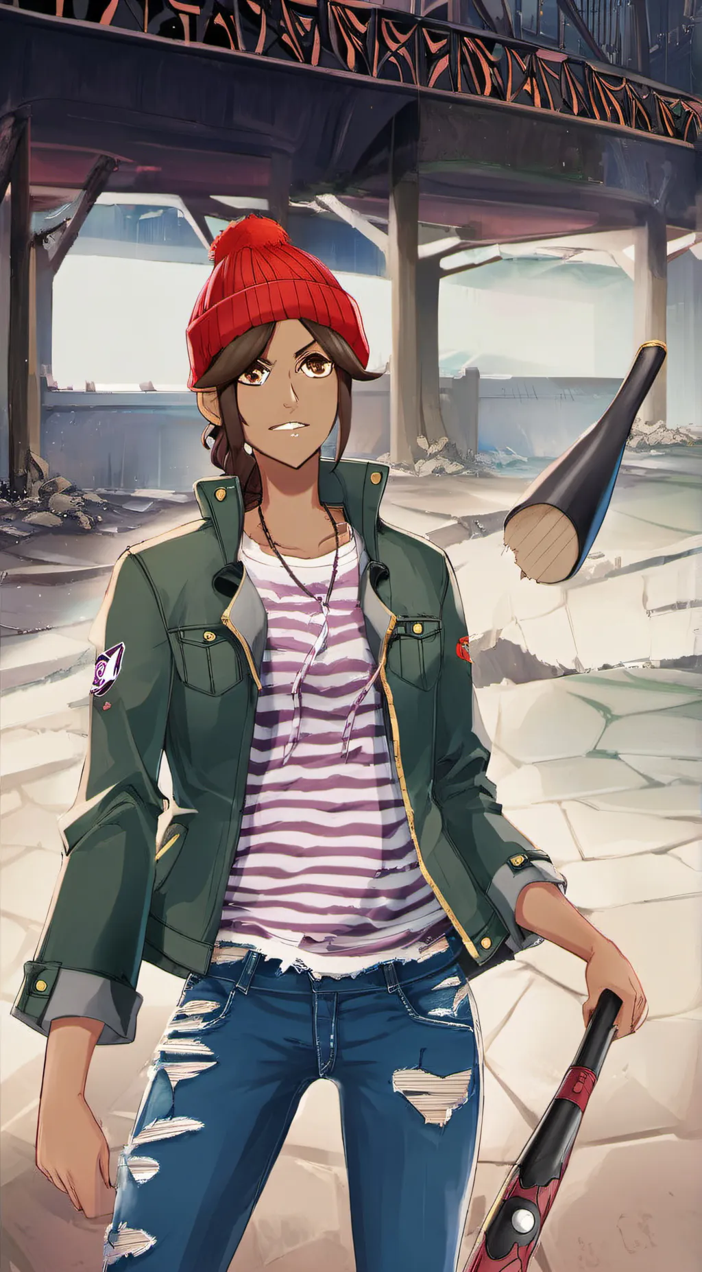 ai character: Lucia Noceda background