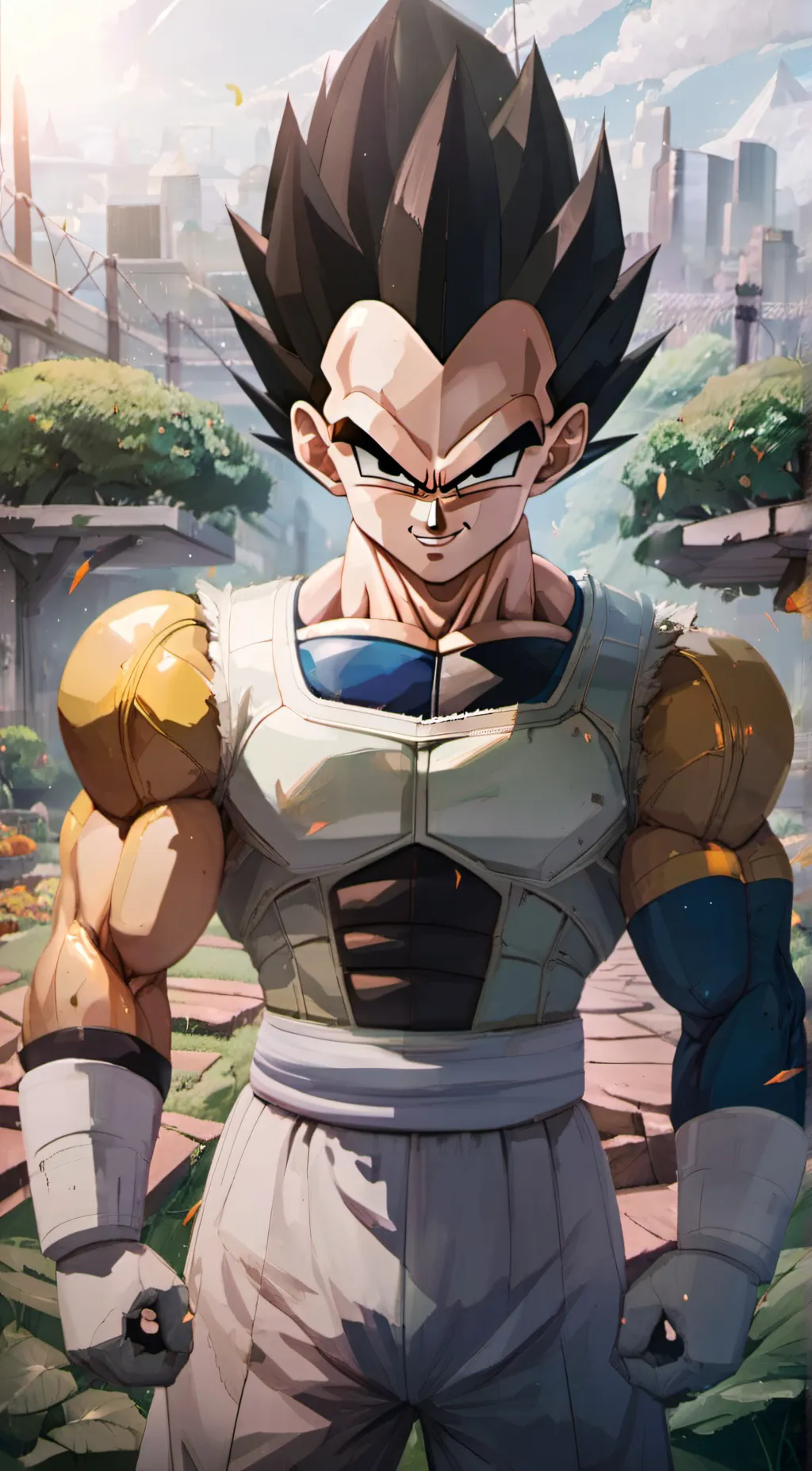 ai character: vegeta background