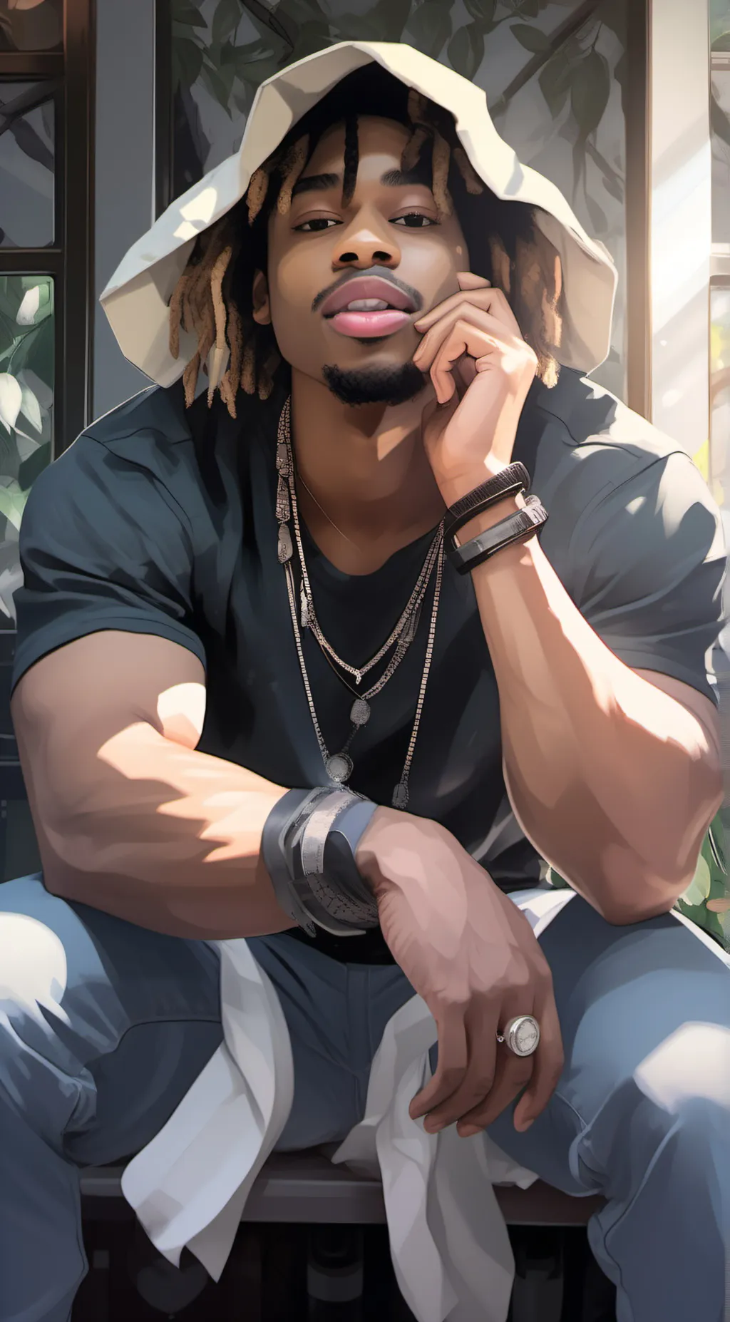 ai character: James  background