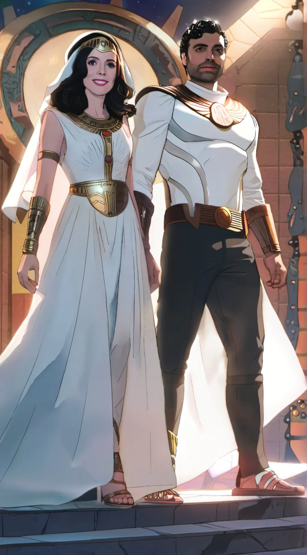 ai character: Elizabeth  background