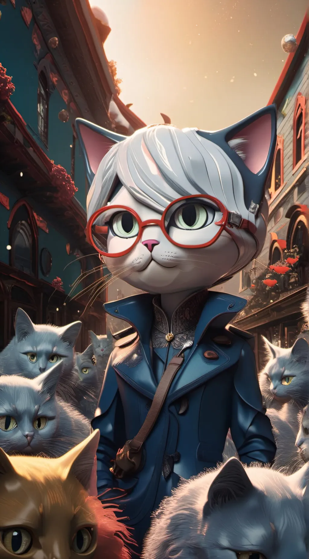 ai character: Raymond background