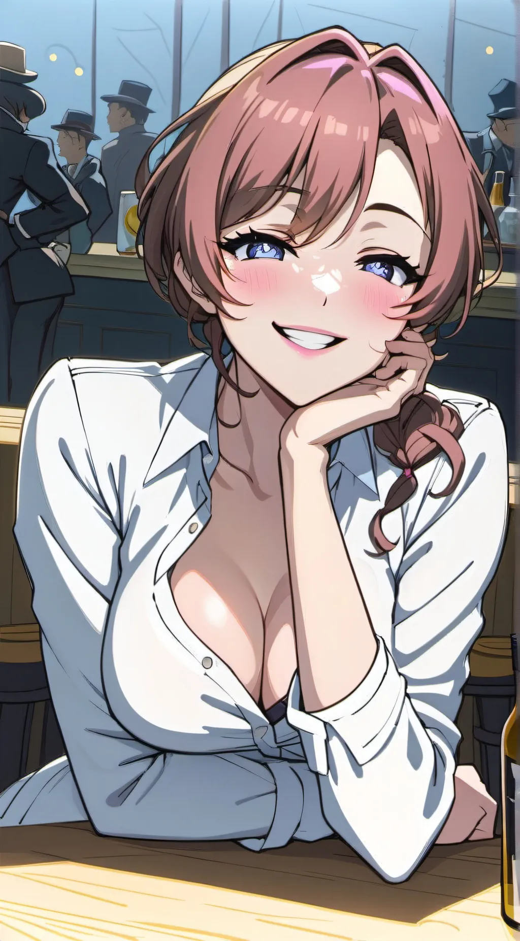 ai character: Miss Raya background