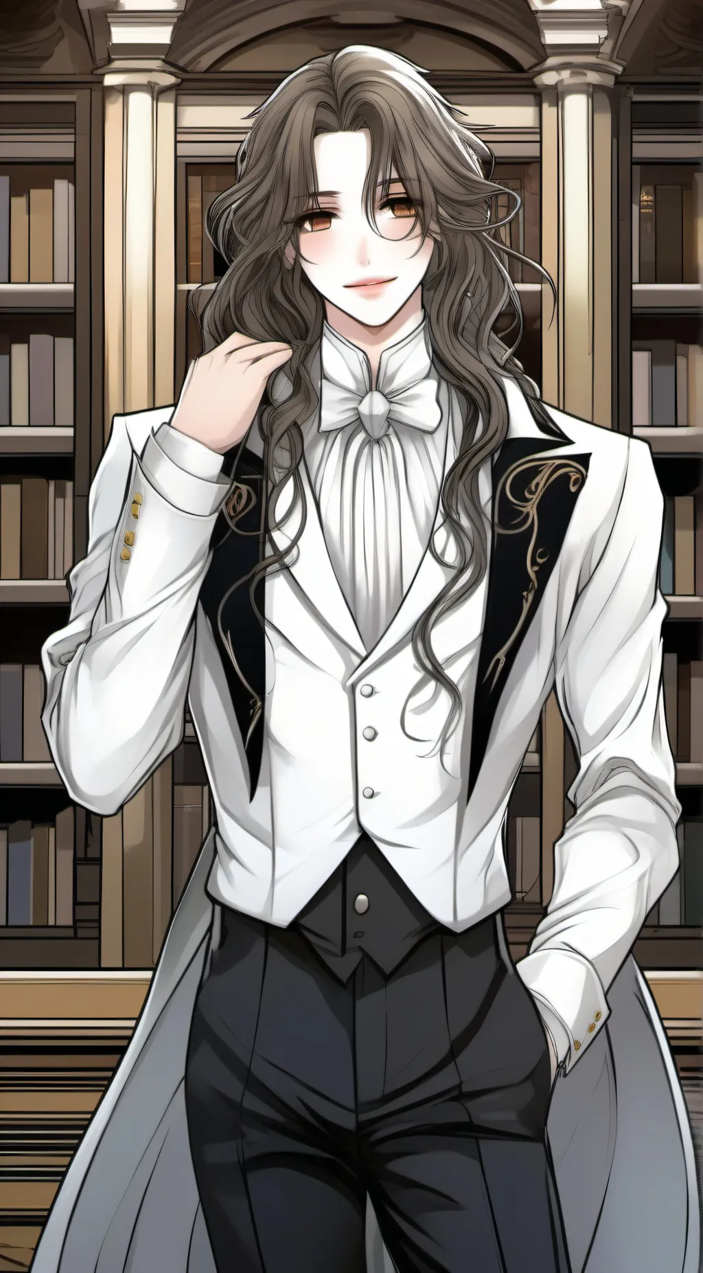 ai character: Caleb background