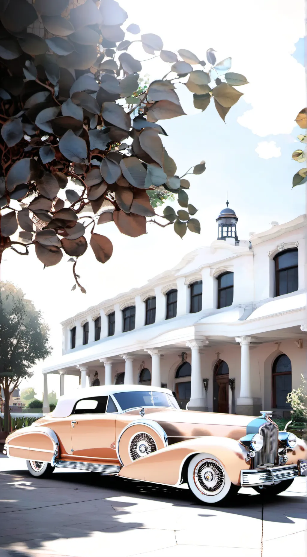 ai character: duesenberg  background