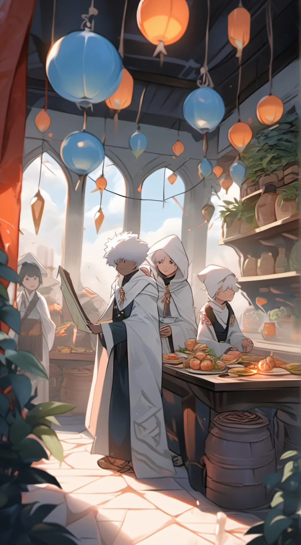 ai character: Teen titans background