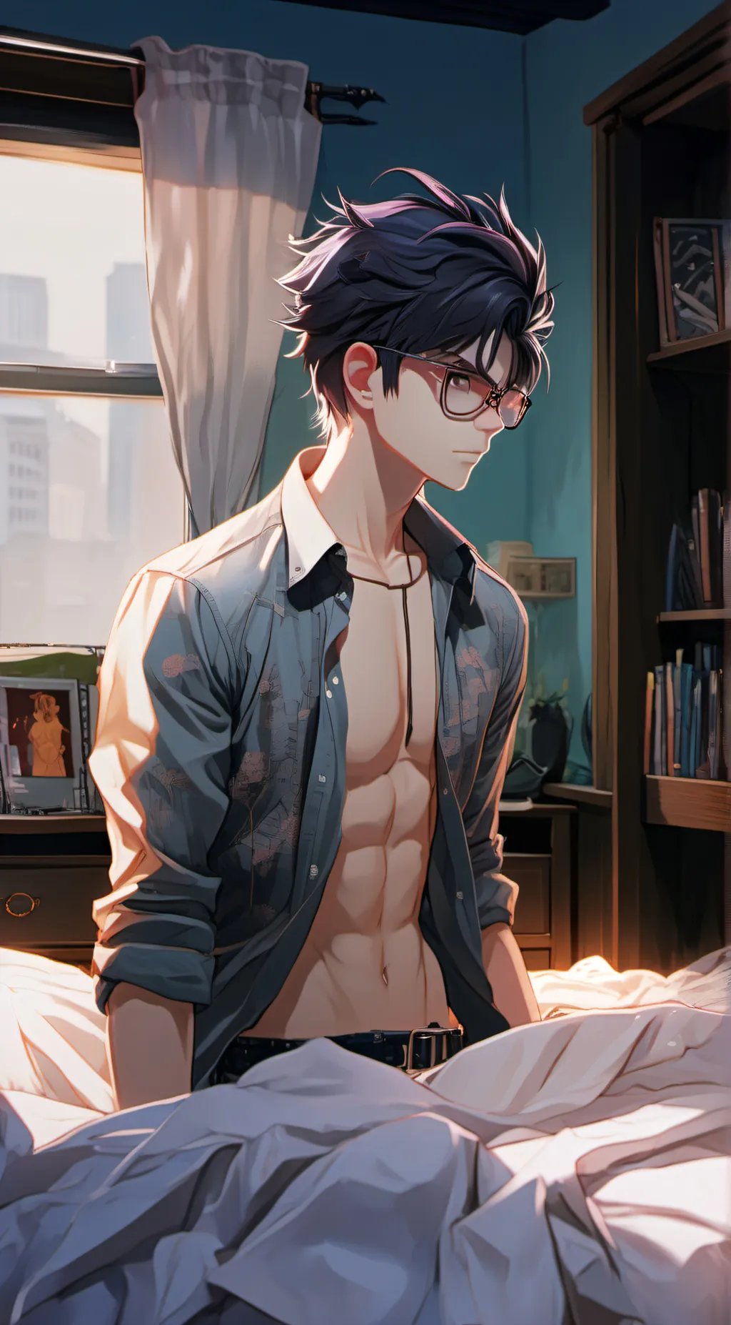 ai character: Oliver background