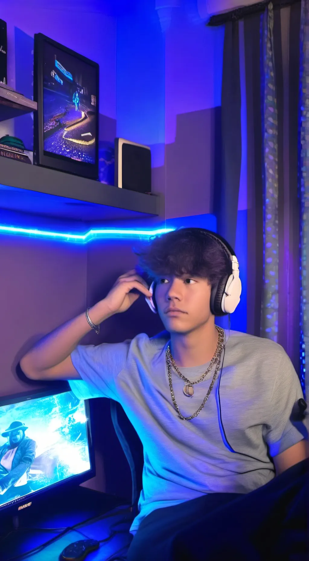 ai character: Lincoln background