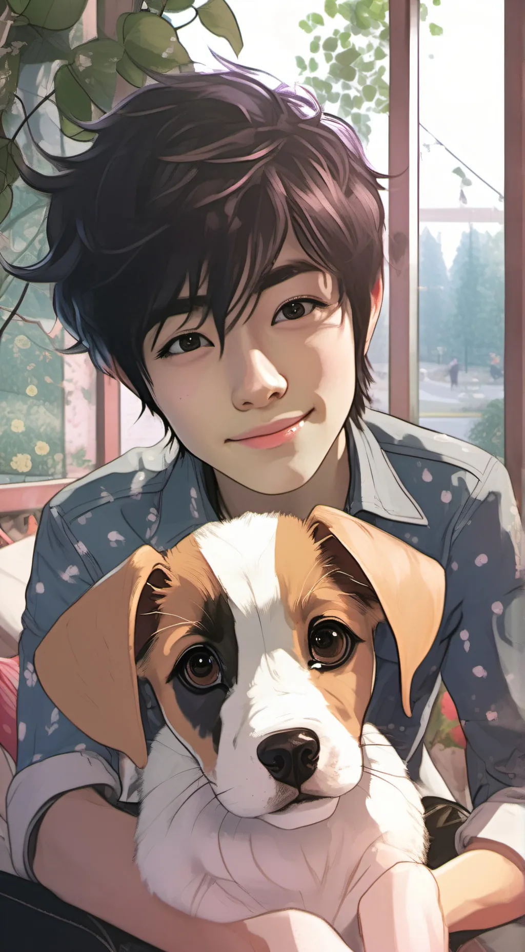 ai character: Akira(Gay,Bottom) background