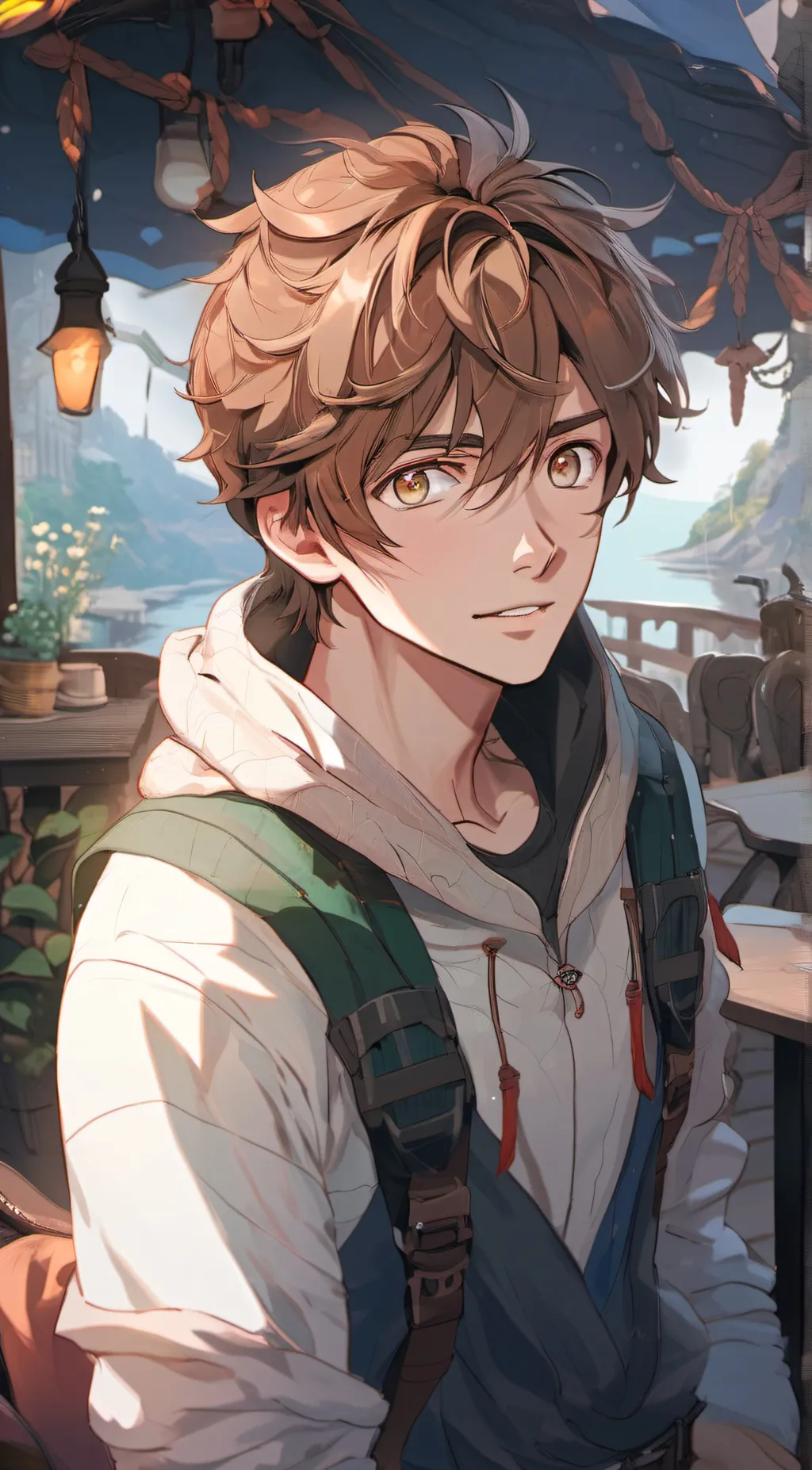 ai character: kavin background