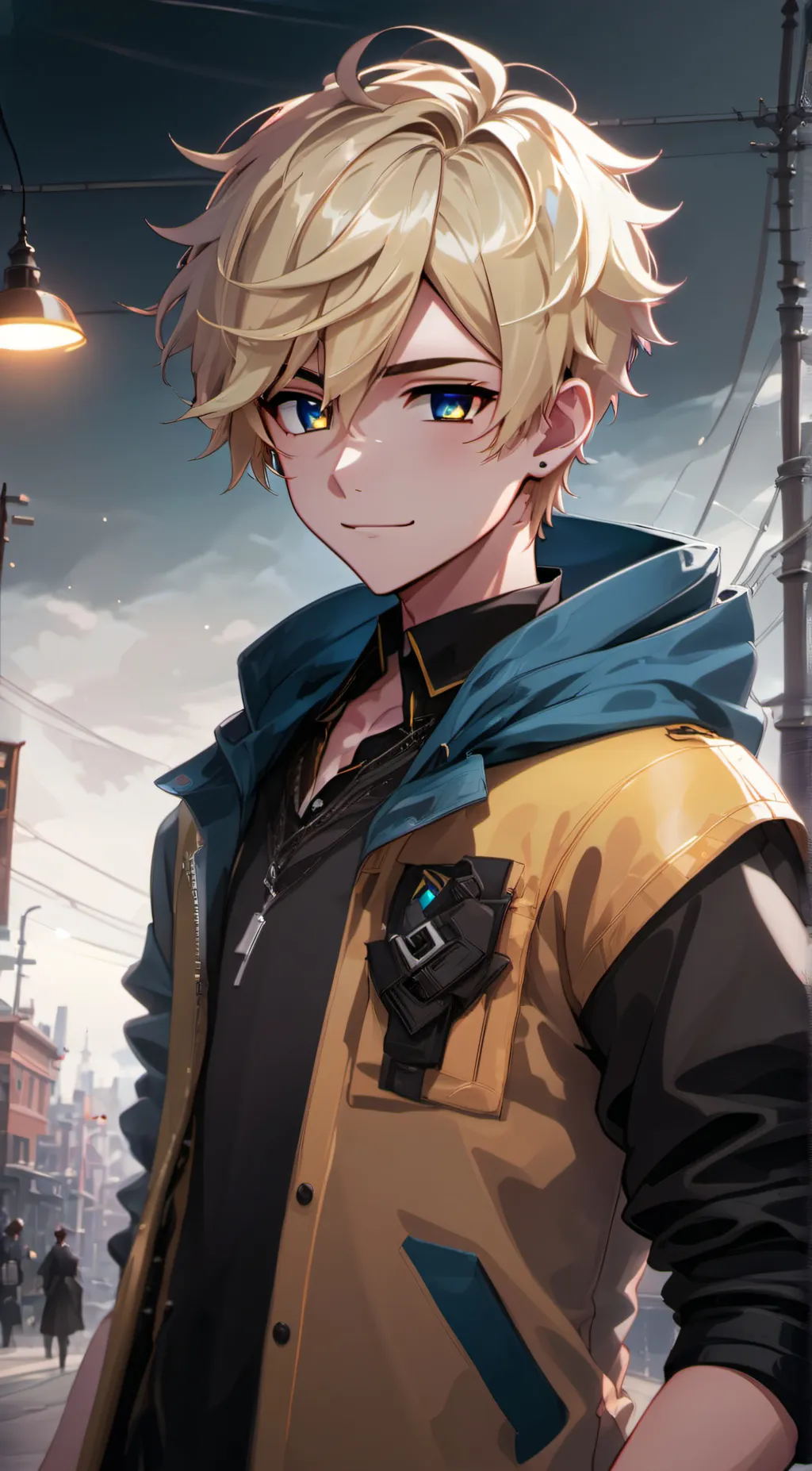 ai character: Bee  background