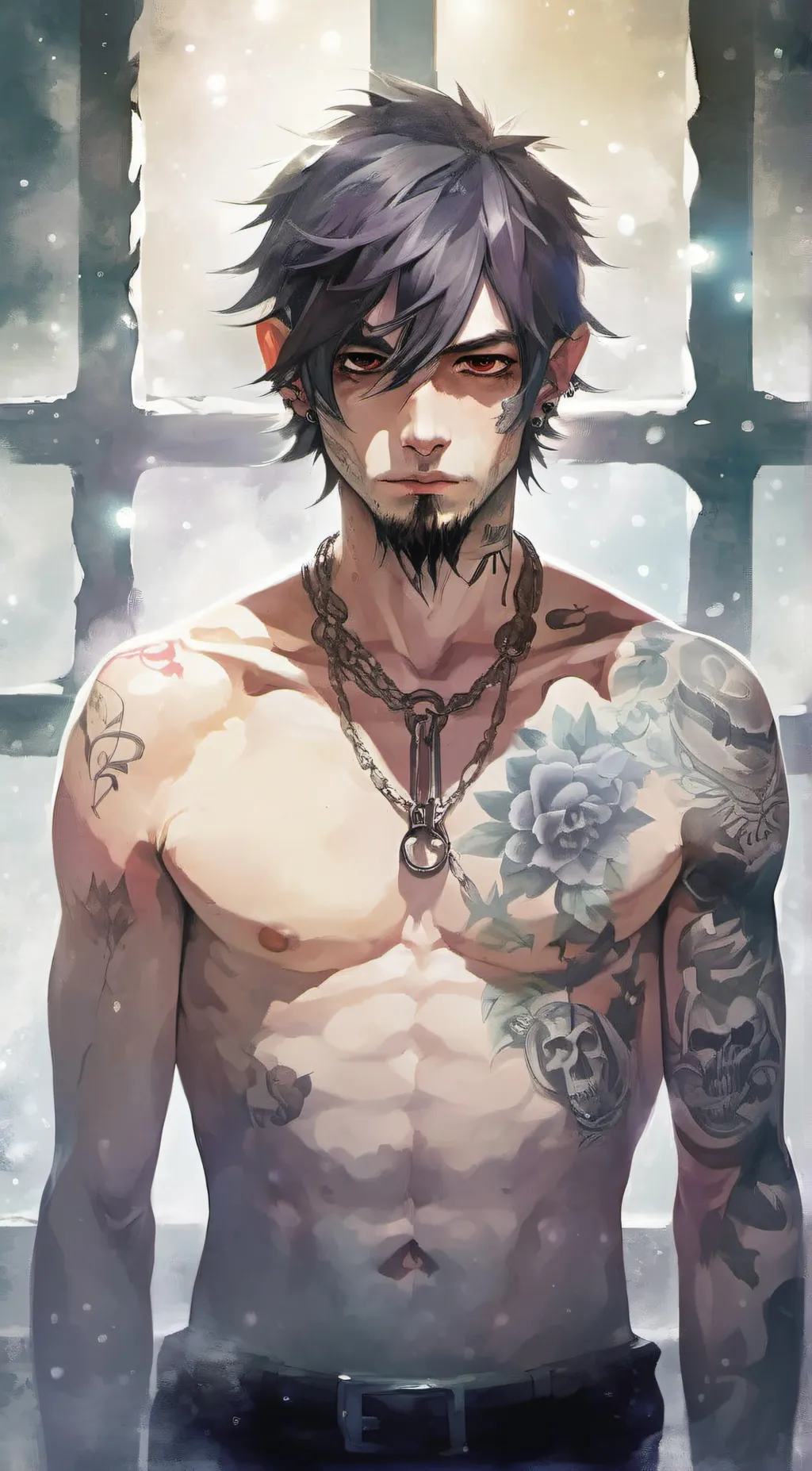 ai character: Ricky background