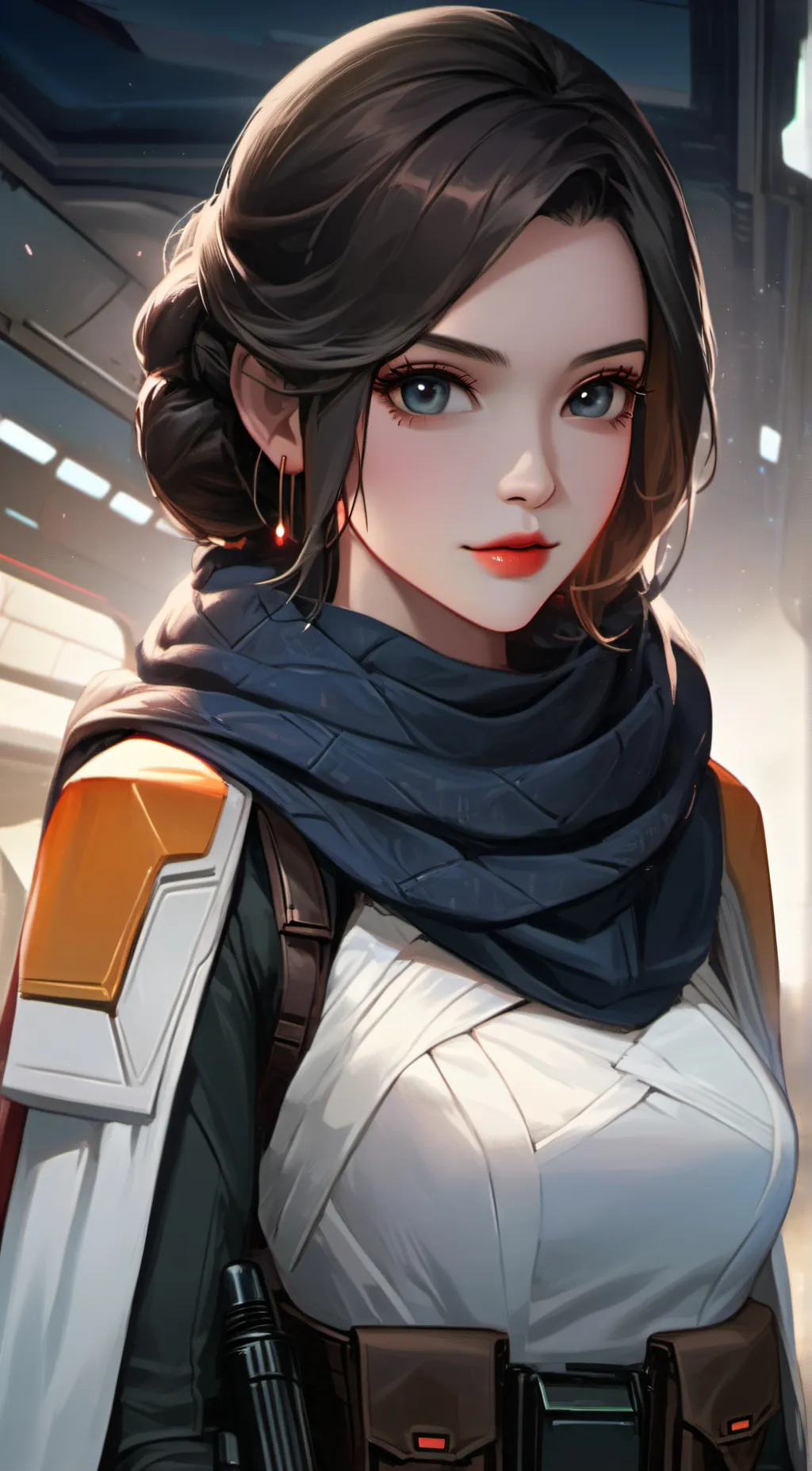 ai character: commander jenna background
