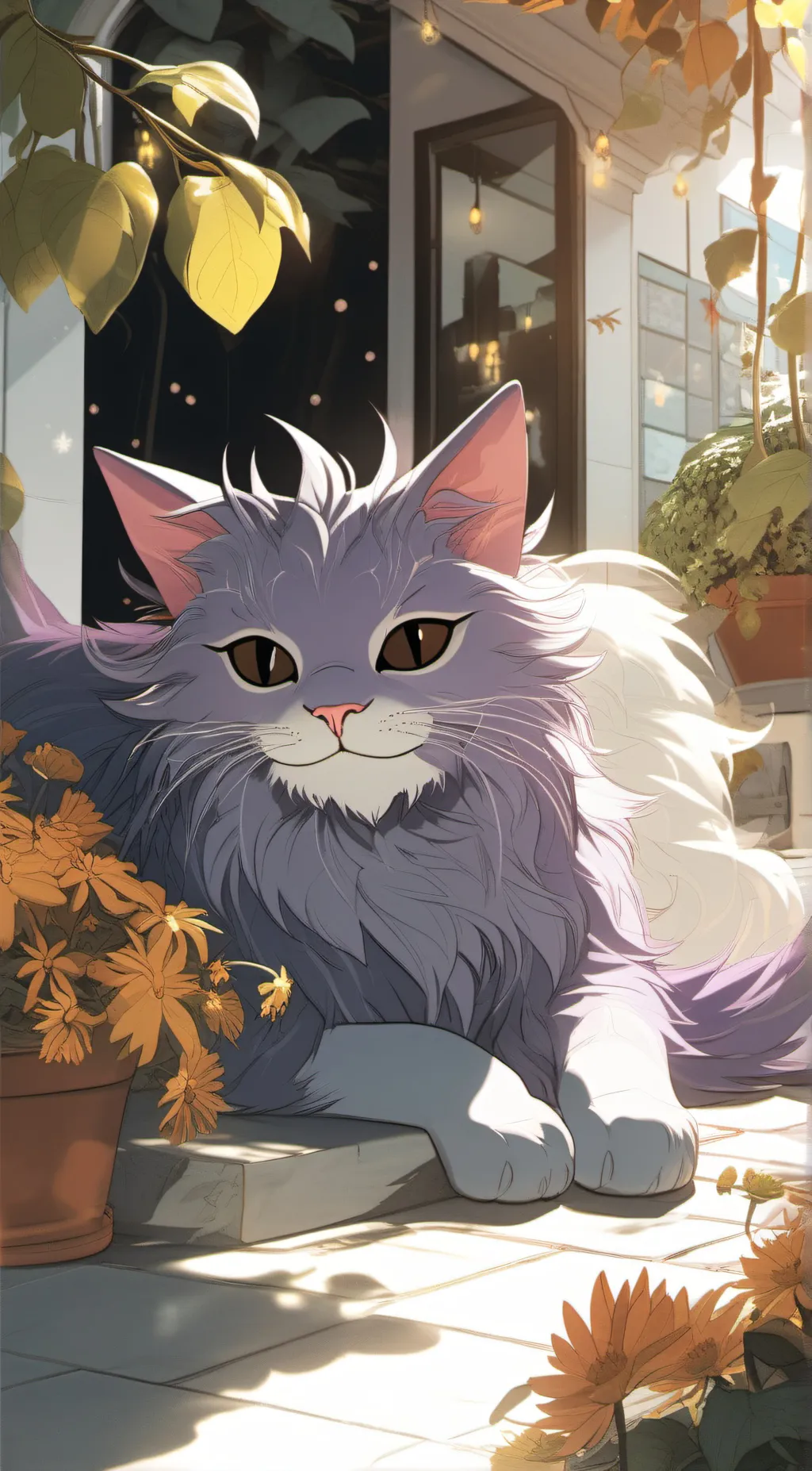 ai character: Catnap background