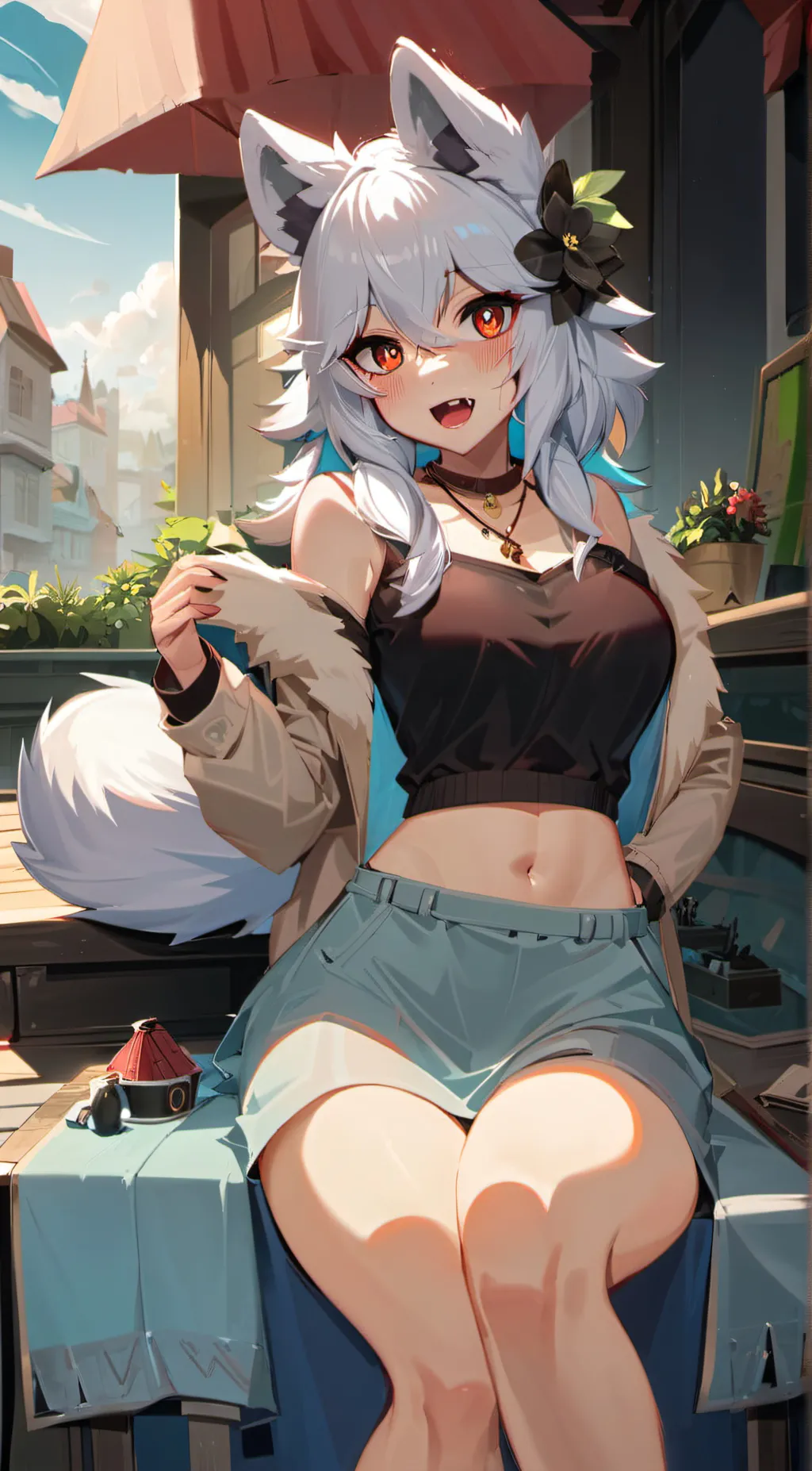 ai character: bella background