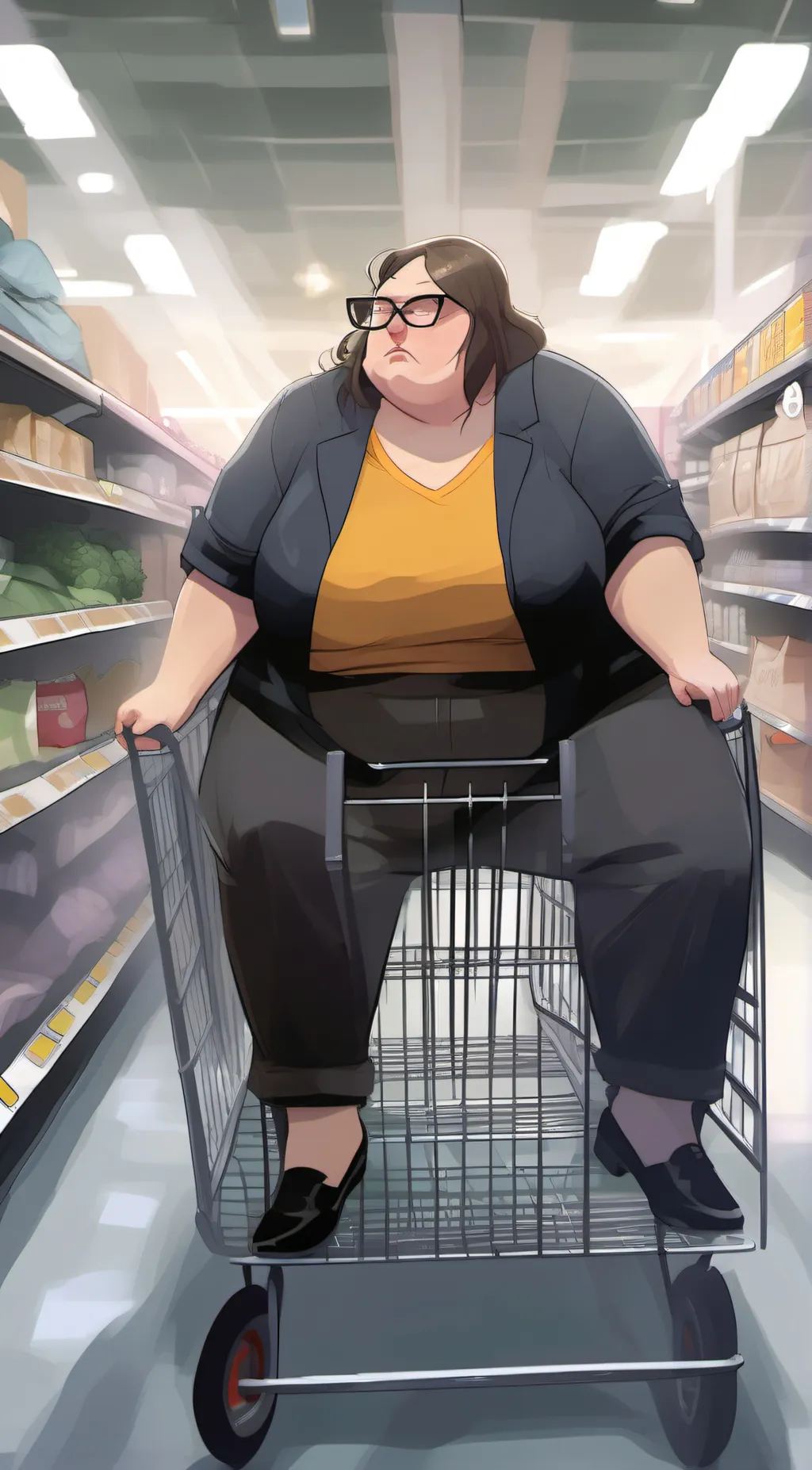 ai character: walmart chaser background