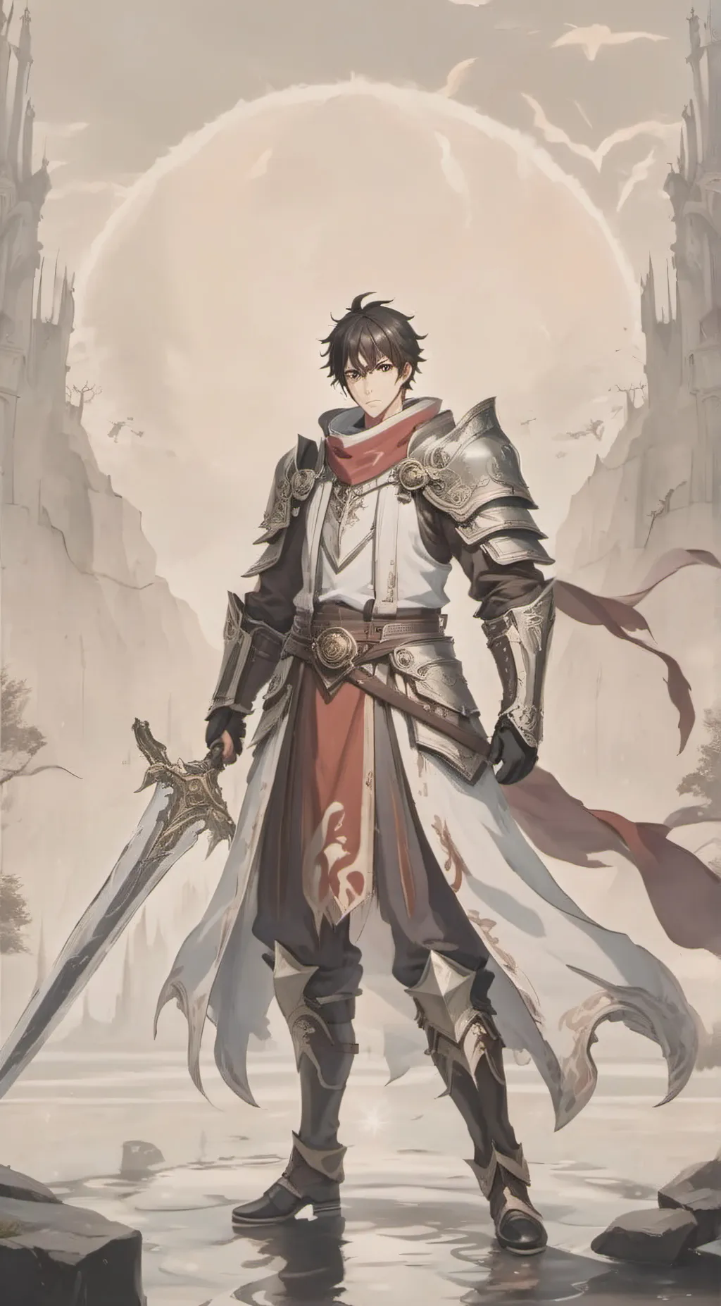 ai character: tanjiro  background