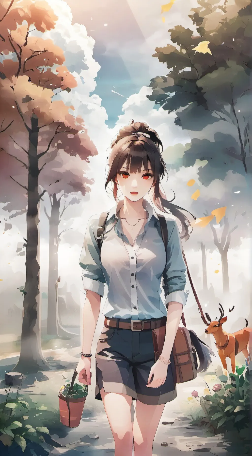 ai character: hoey background