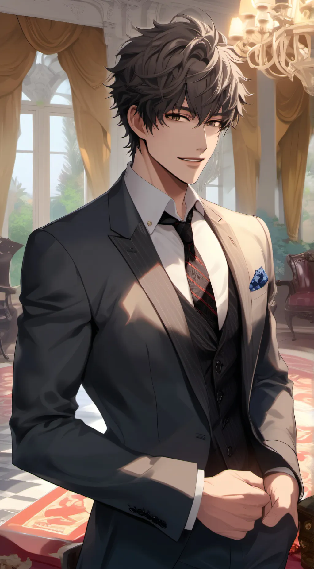 ai character: Tayken background