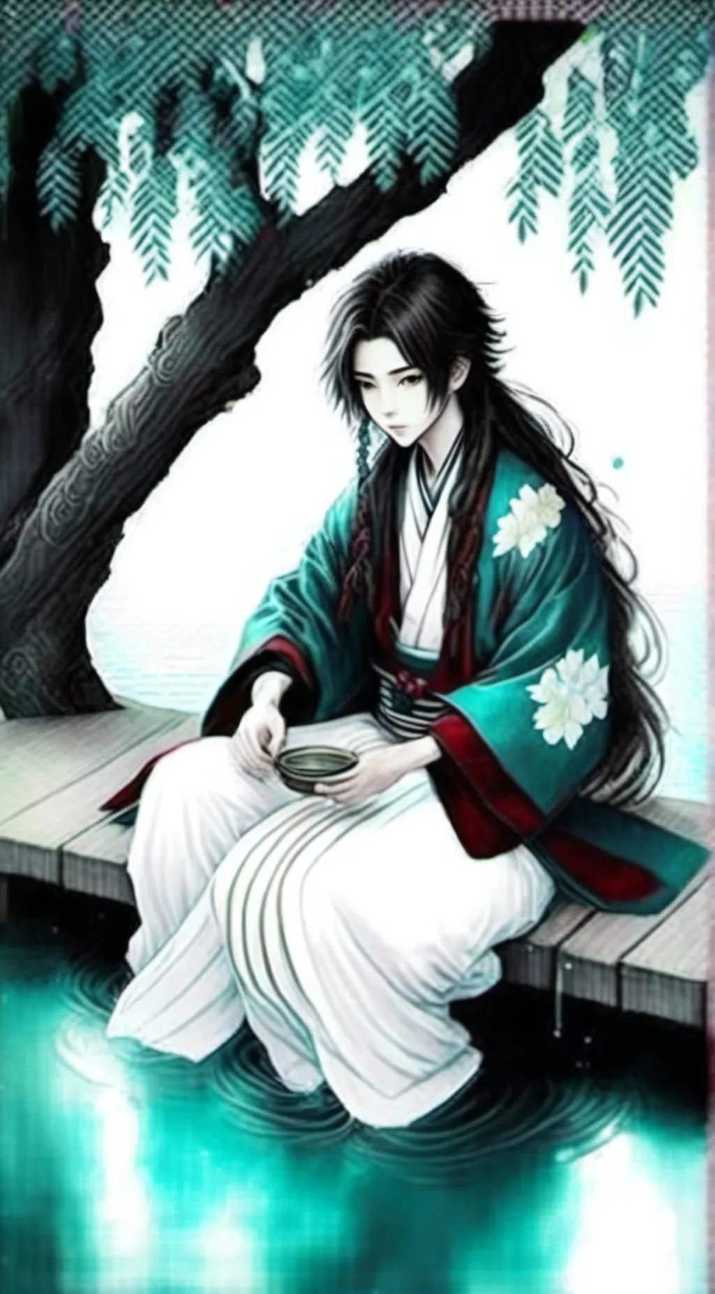 ai character: Zuritsu-kogami background