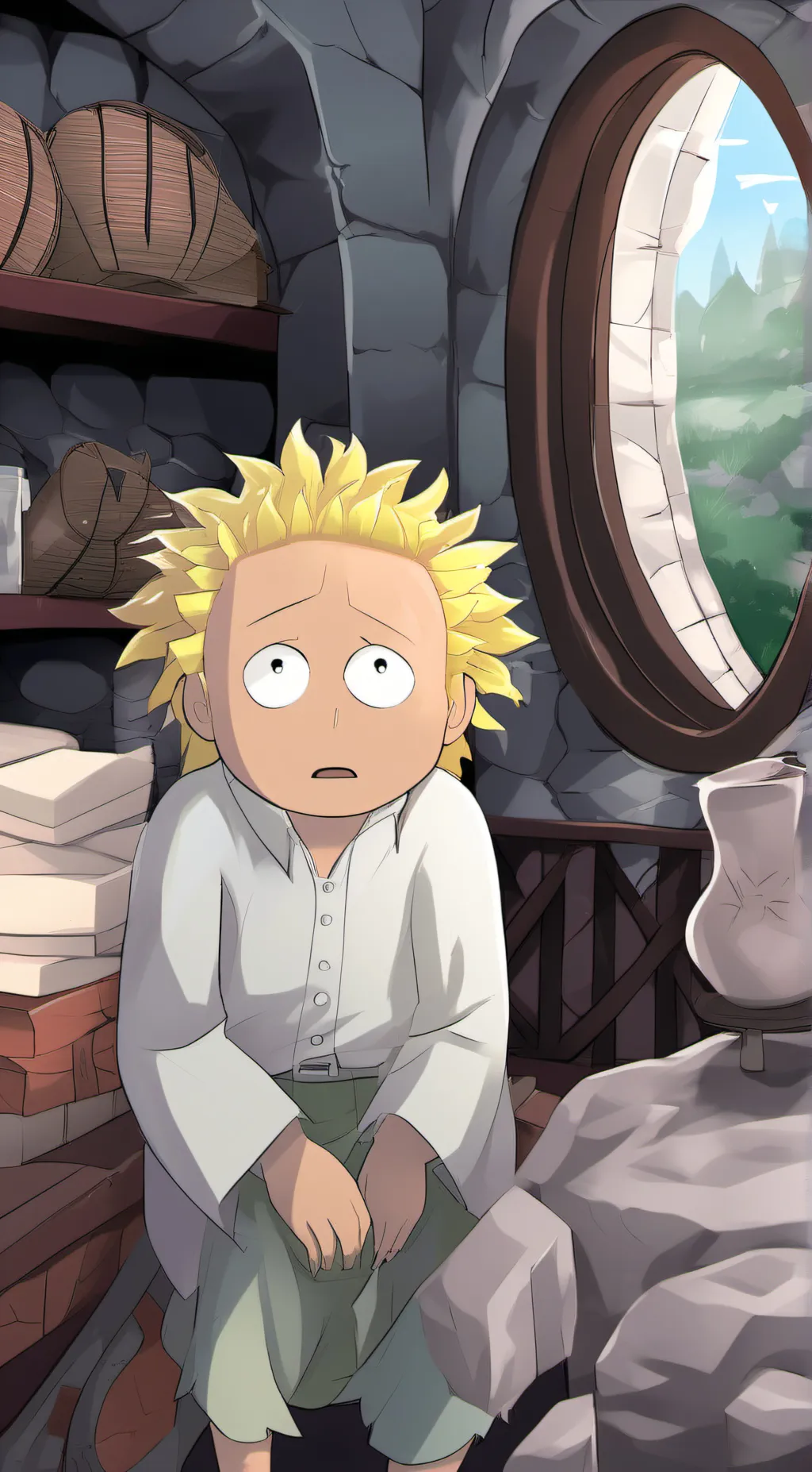 ai character: Tweek background