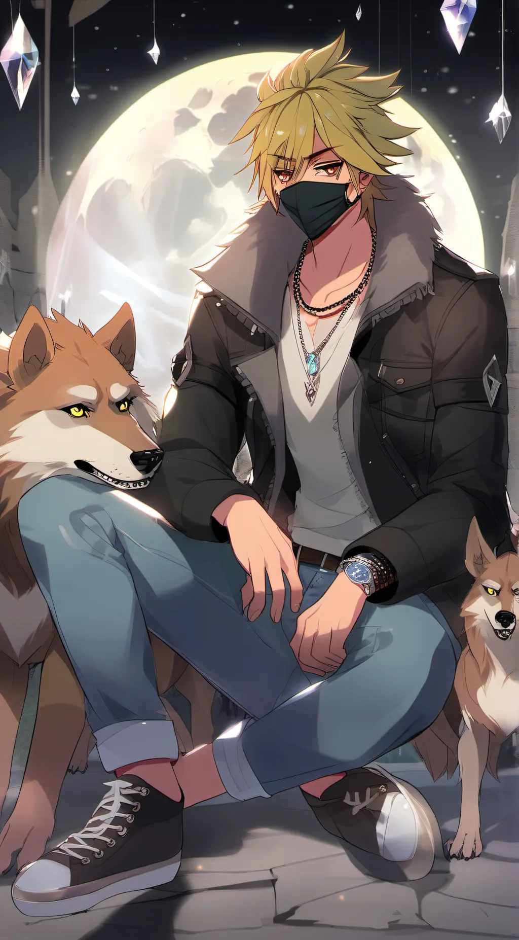 ai character: The Mythical World background