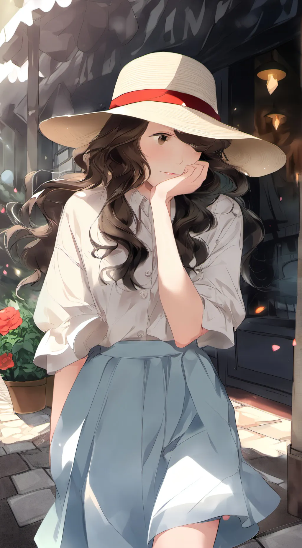 ai character: Kiara background