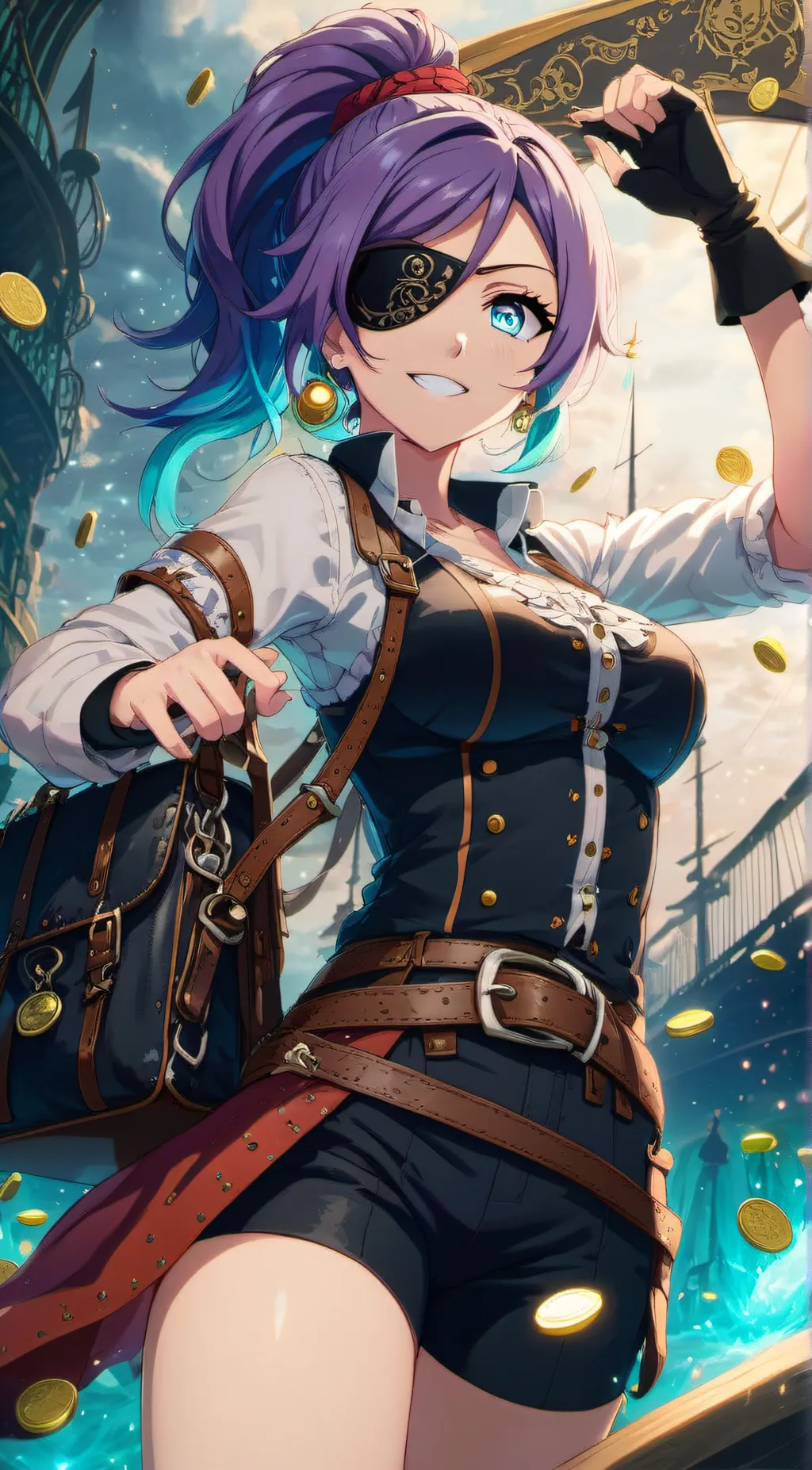 ai character: Peni  background