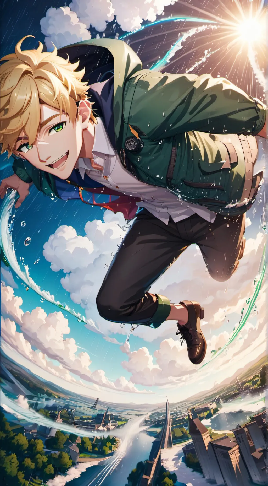 ai character: Adrian background