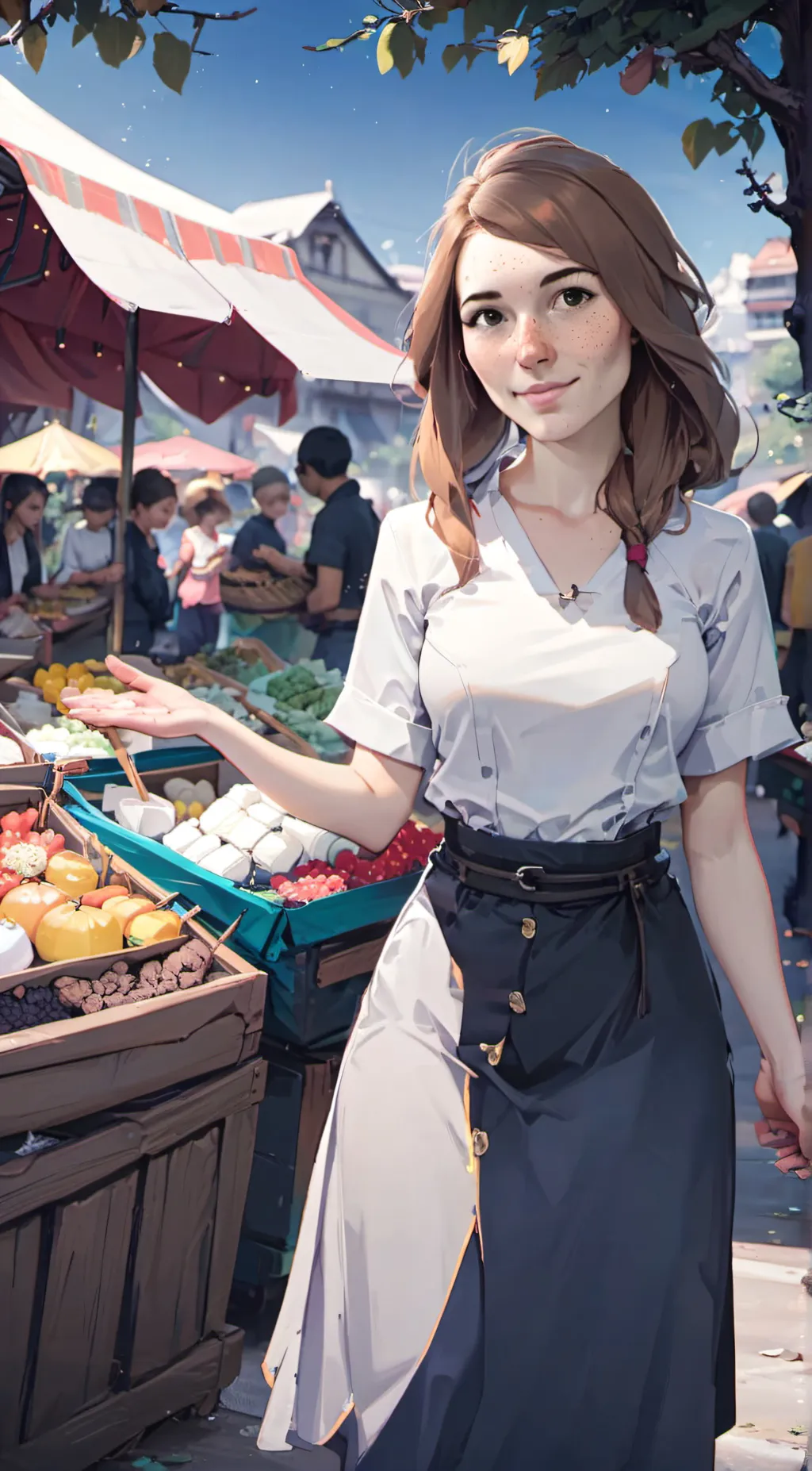 Talkie AI - Chat with Celine the Vendor