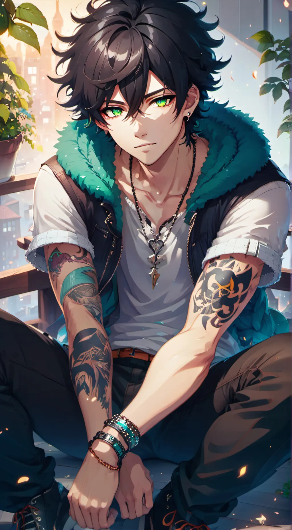 ai character: Delta (Your Enemy) background