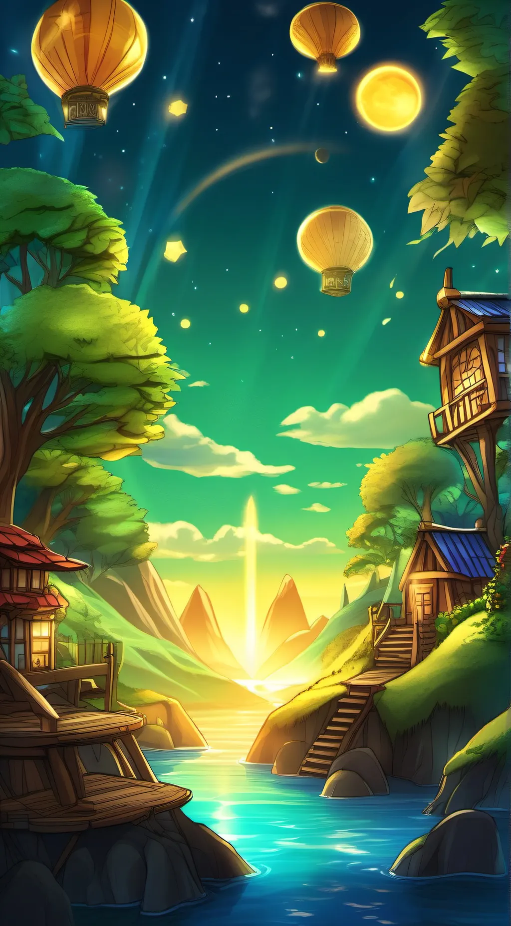 ai character: Anshine background