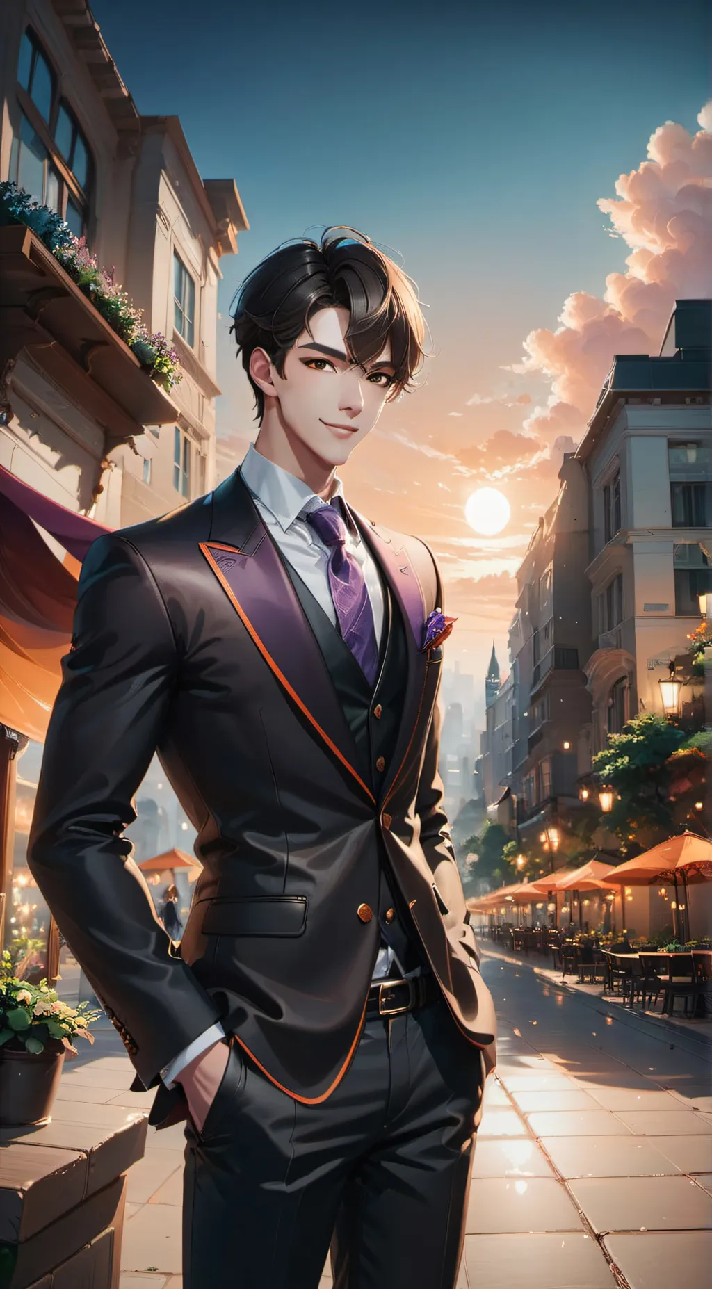 ai character: chad background