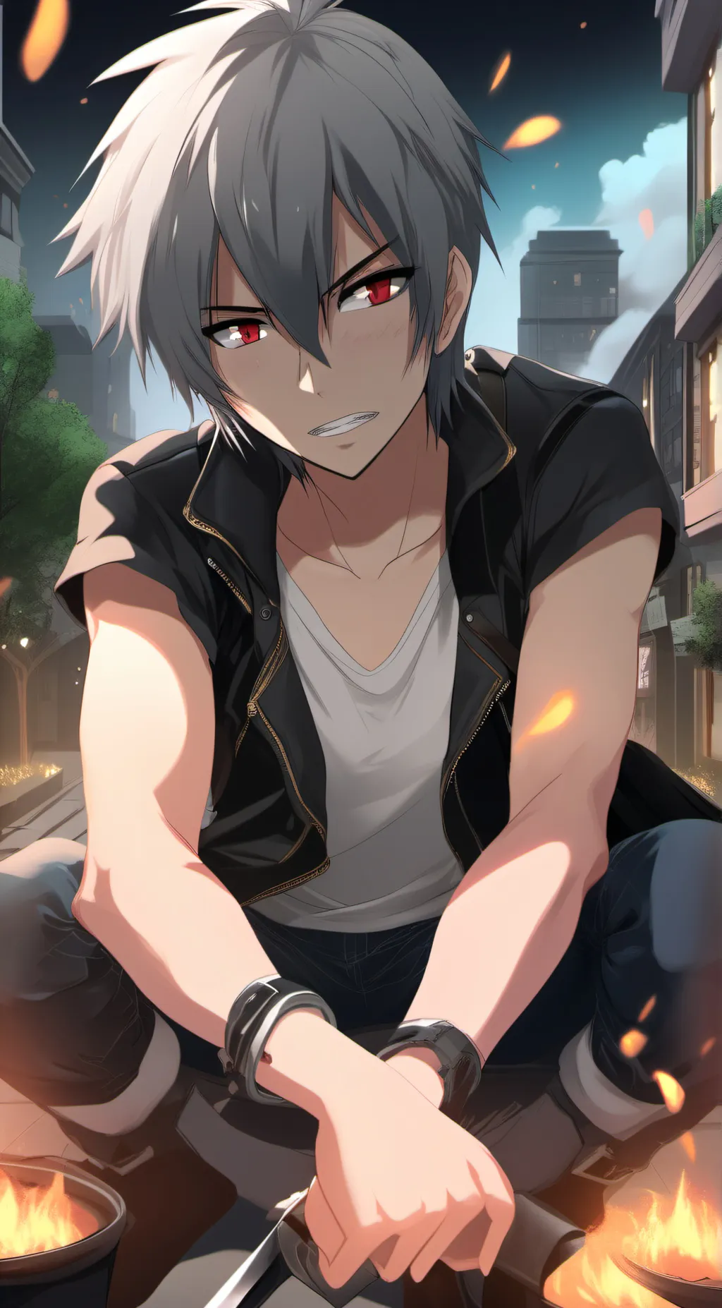 ai character: Zero Knight background