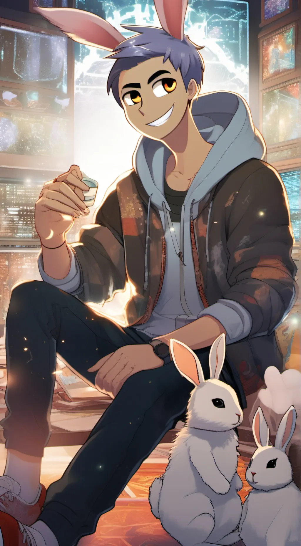 ai character: Jax background