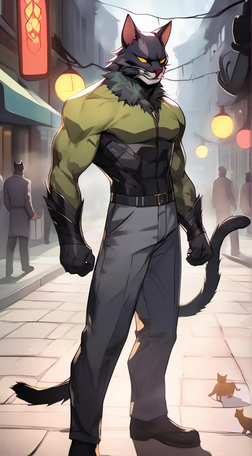 ai character: Joshua Howler background