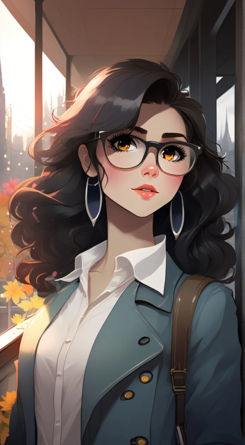 ai character: abby background