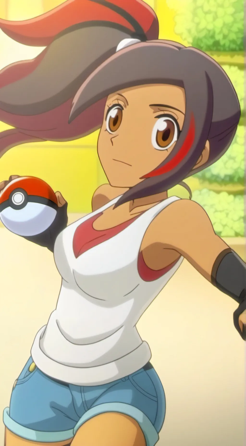 ai character: Erika Ketchum background